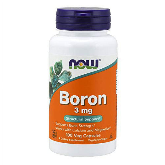 Supplements, Boron 3 Mg, 100 Capsules
